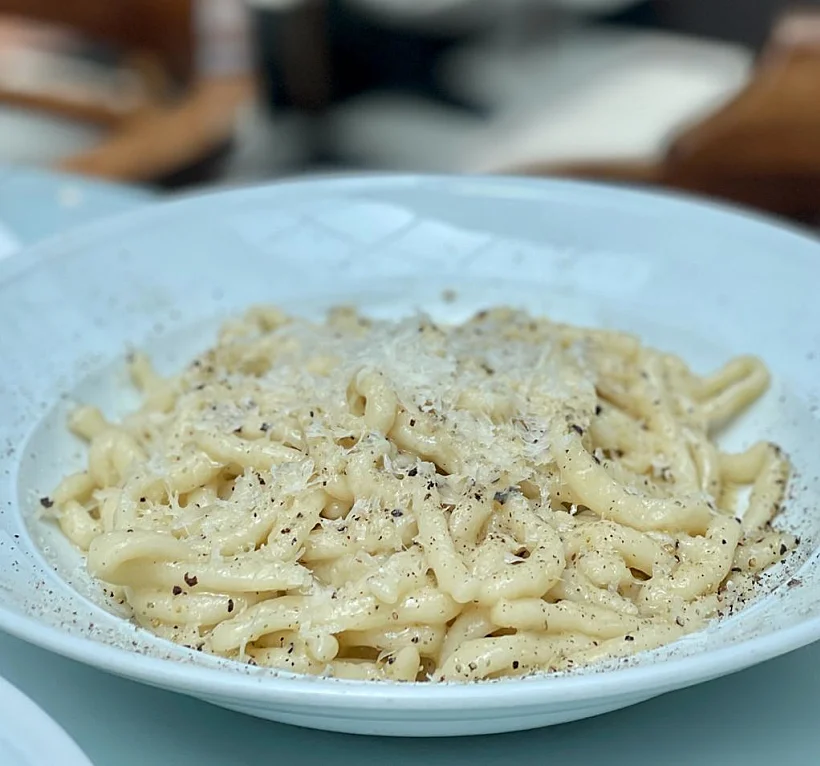 פוקצ'ריה, קאצ'ו א פפה