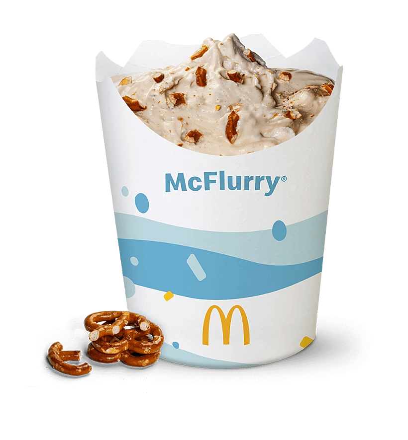 גלידת בייגלה במקדונלדס