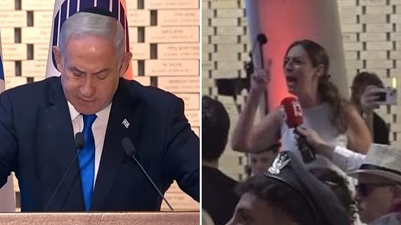 איילת גולדין וראש הממשלה נתניהו