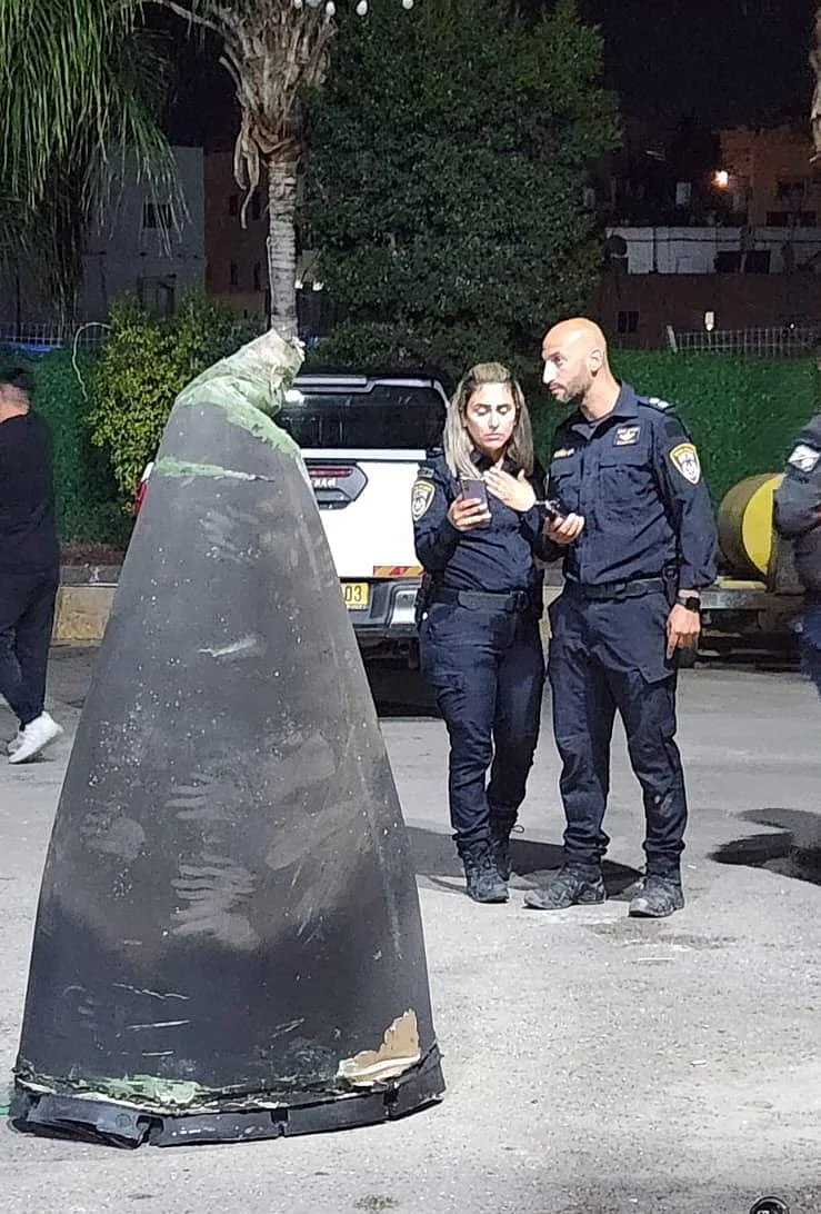 הטיל שאותר ברהט