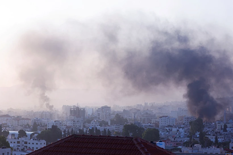 תקיפה אווירית של צה''ל בג'נין