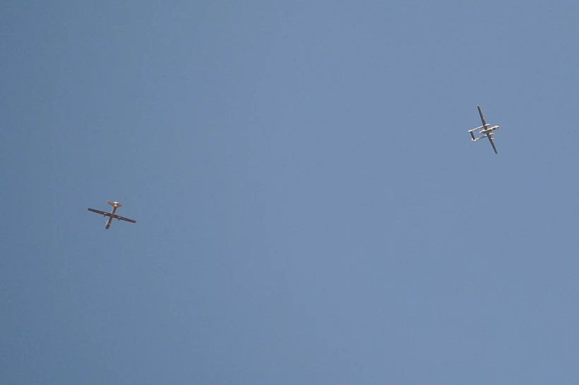 כלי טיס של צה''ל בשמי ג'נין