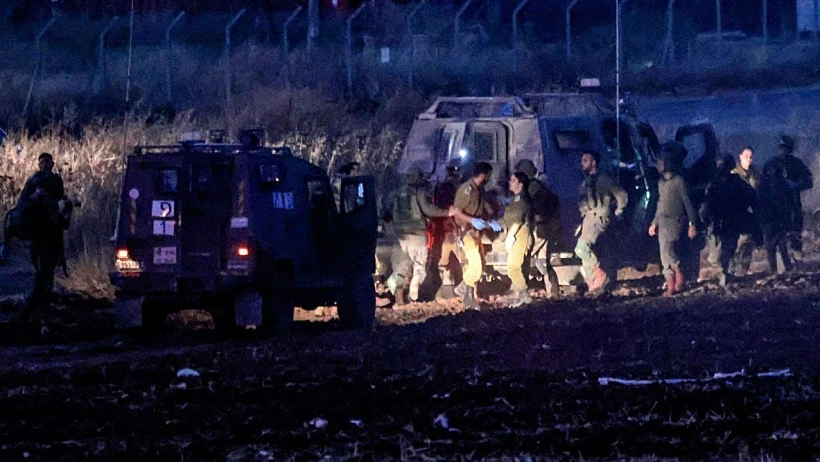 פינוי הלוחם שנהרג בג'נין