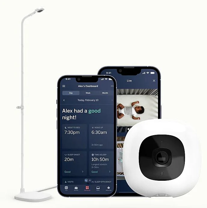 nanit pro. צילום מסך