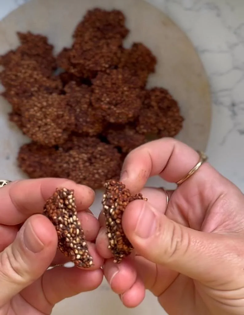 חטיף שוקולד וקינואה