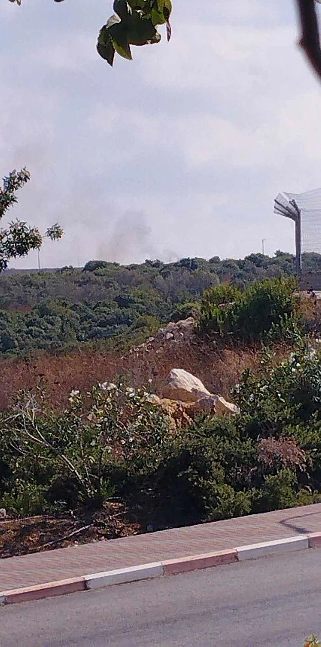 פיצוץ הרקטה לכאורה בגלבוע