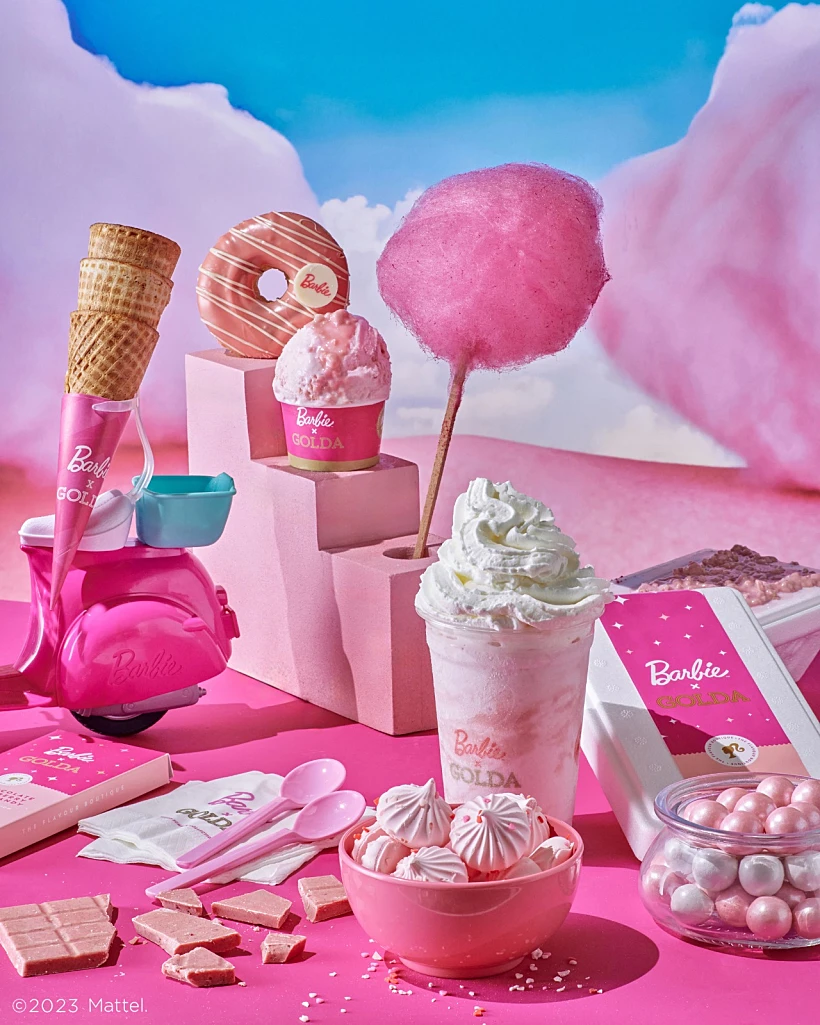 גלידת ברבי בגולדה