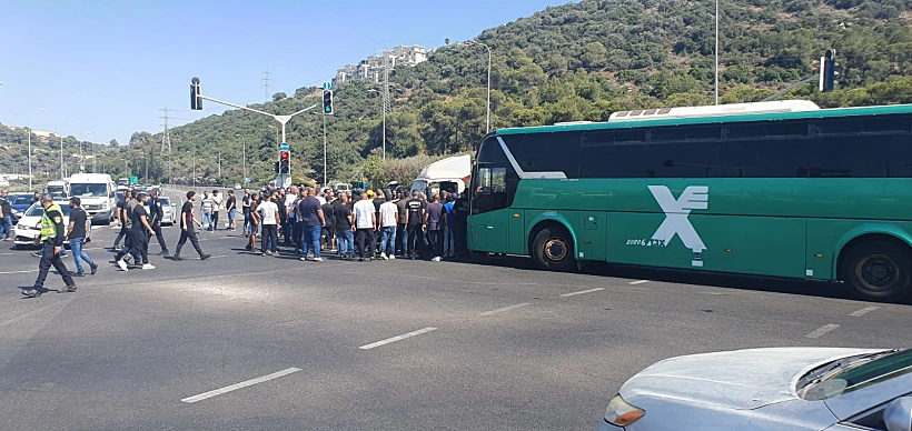 הפגנה בפוריידיס נגד האלימות בחברה הערבית