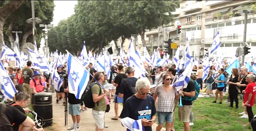 המחאה בשדרות רוטשילד