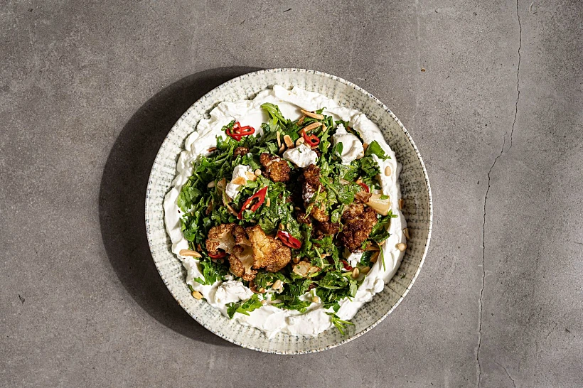 סלט כרובית לימוני