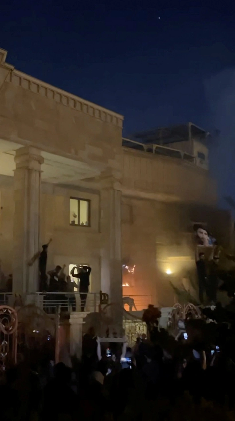 הצתת שגרירות שוודיה בעיראק