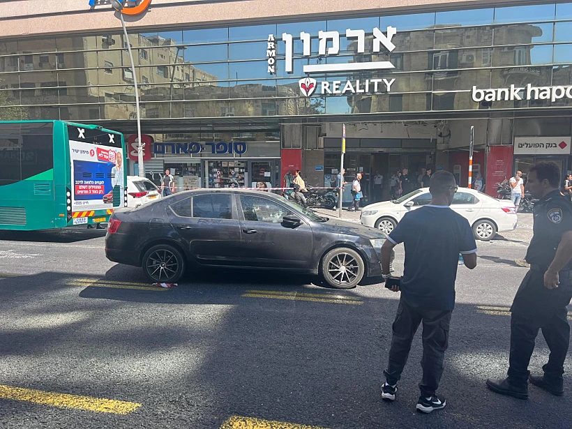 זירת הרצח בחיפה