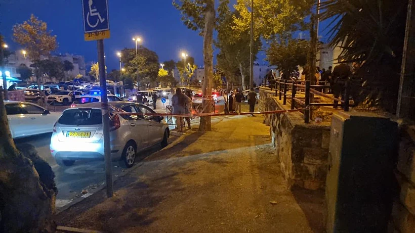 זירת פיגוע הדקירה בשכונת גילה בירושלים