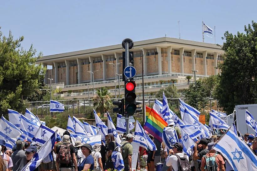 הפגנה, מחאה, המהפכה המשפטית