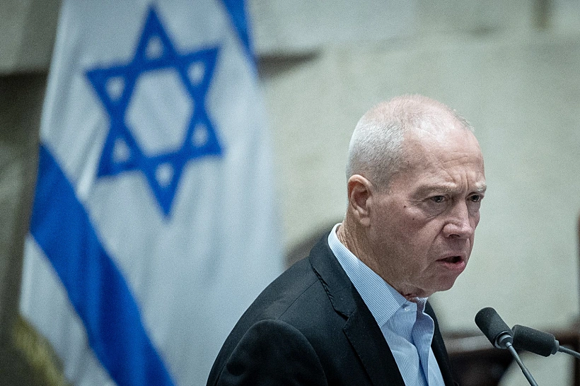 שר הביטחון יואב גלנט