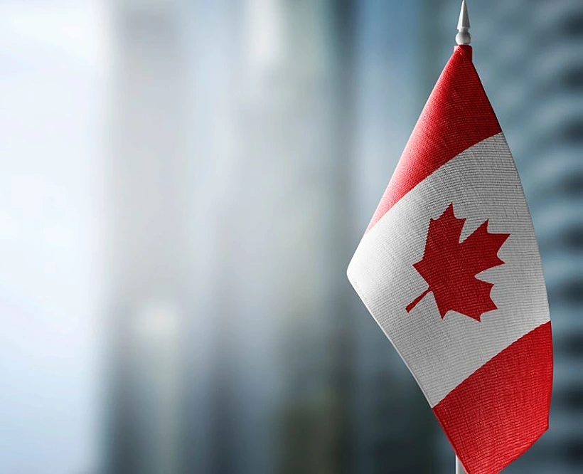 דגל קנדה. אילוסטרציה