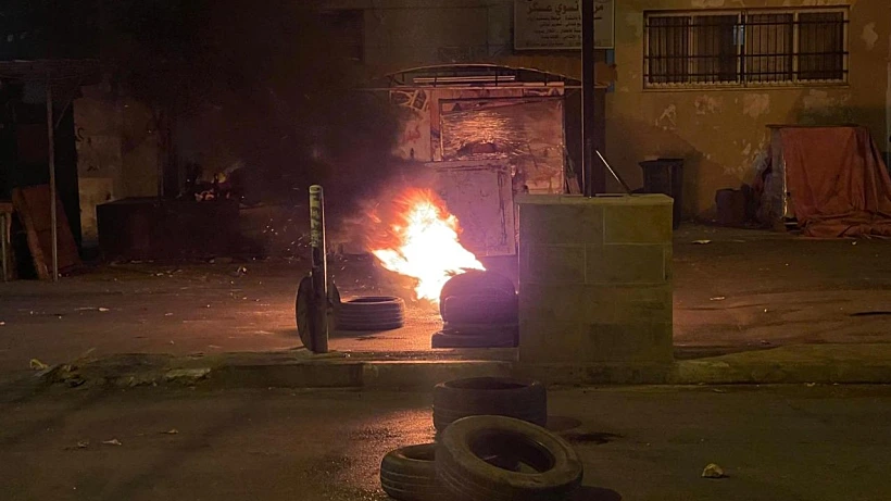 הפרות סדר במחנה הפליטים עסכר