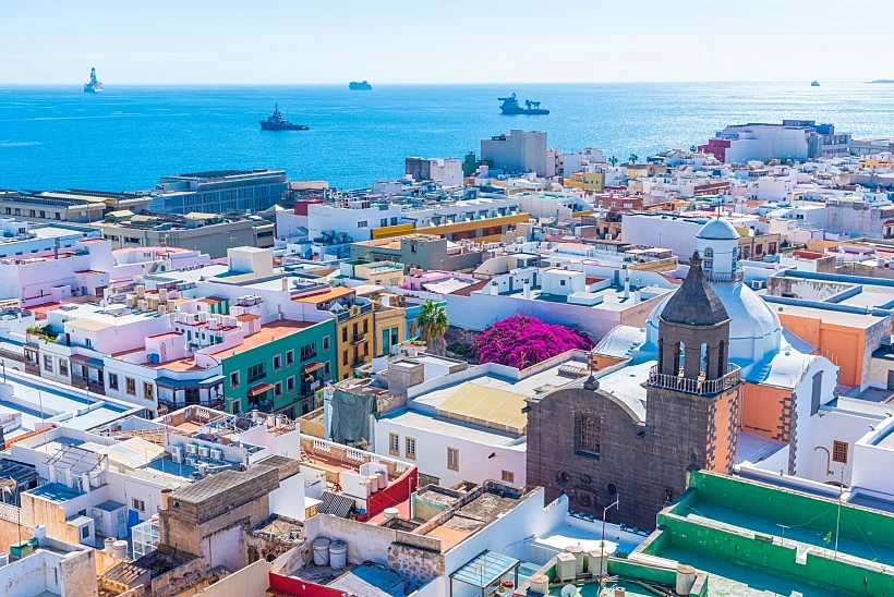 Aerial,view,of,las,palmas,de,gran,canaria,,canary,islands,
