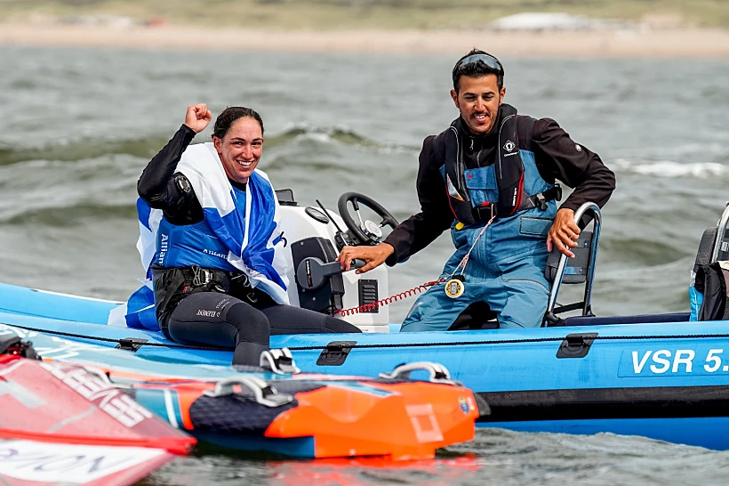 שחר טיבי ומאמנה שחר צוברי