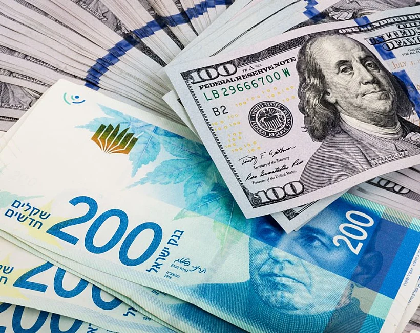 דולרים ושקלים. אילוסטרציה