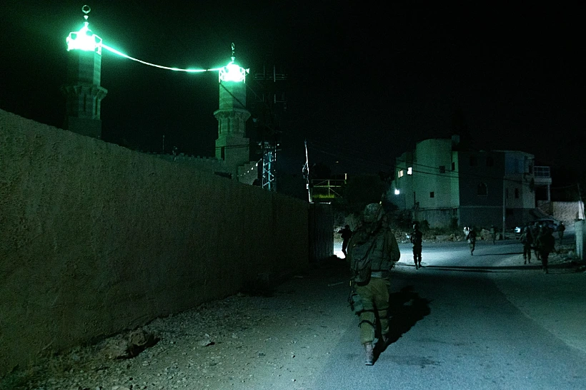 פעילות צה''ל ביהודה ושומרון