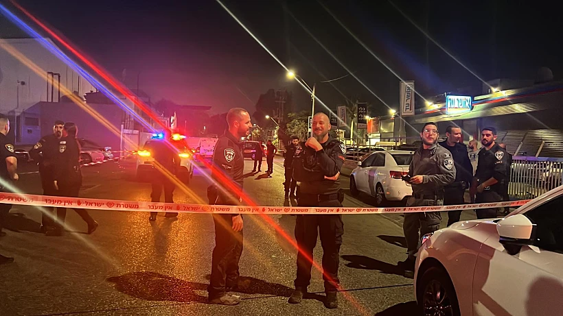 זירת הרצח בקריית ביאליק