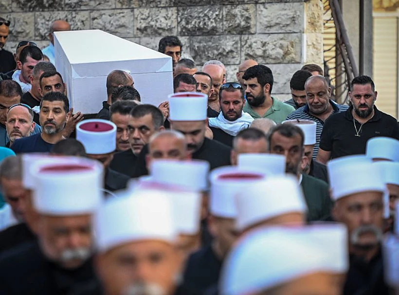 הלווייתו של סלמאן חלבי בירכא