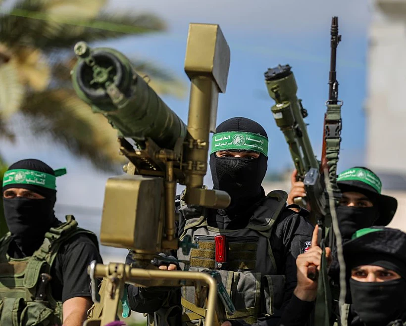 חמושי חמאס בעזה. ארכיון