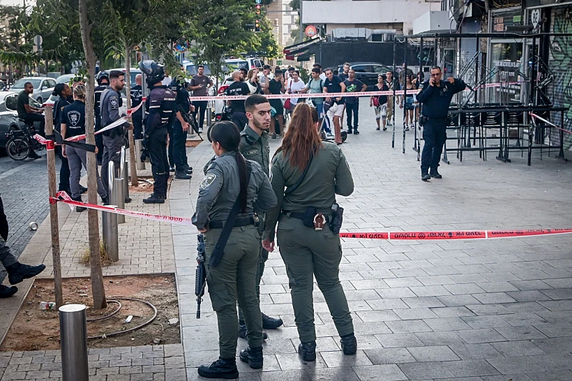 זירת הירי בתל אביב