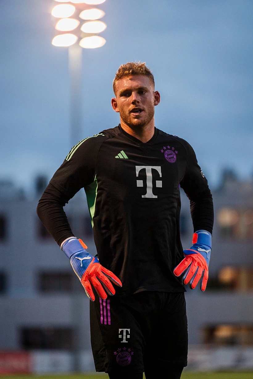 דניאל פרץ באימון באיירן מינכן