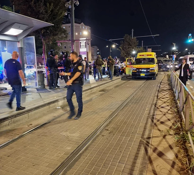 זירת הפיגוע בירושלים