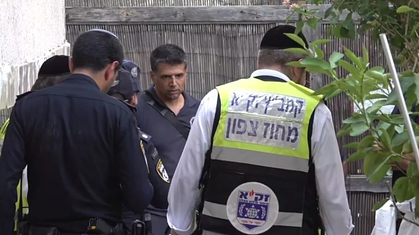 זירת הרצח בחיפה