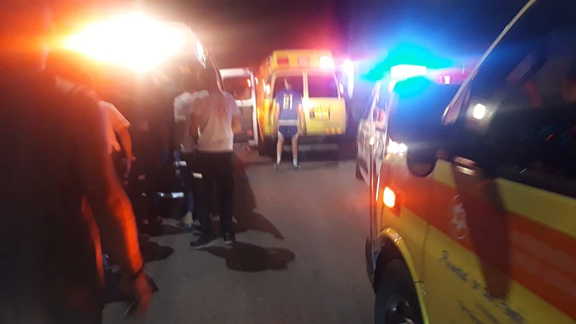 זירת רצח בכפר קרע. ארכיון