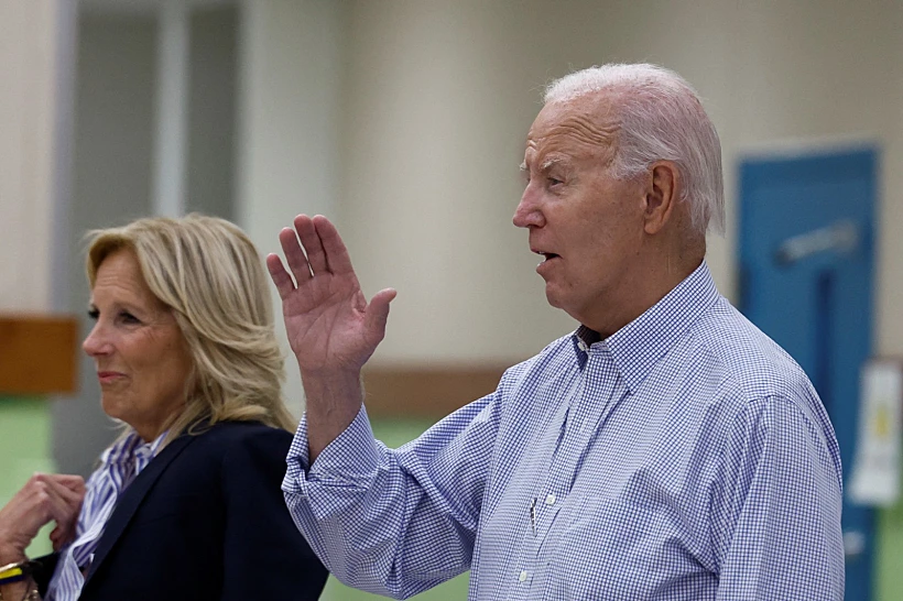 הנשיא ביידן והגברת הראשונה