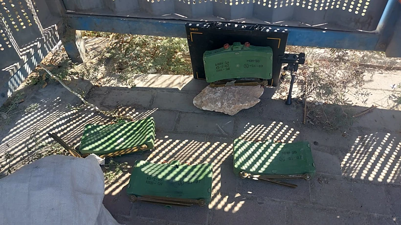 האמל''ח שנתפס בניסיון ההברחה בגבול ירדן