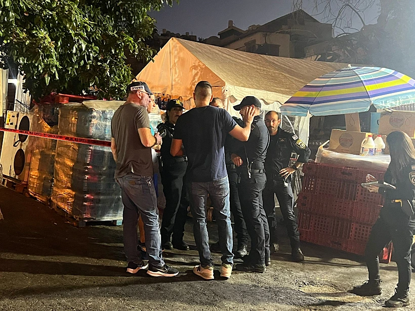 זירת הירי בחיפה