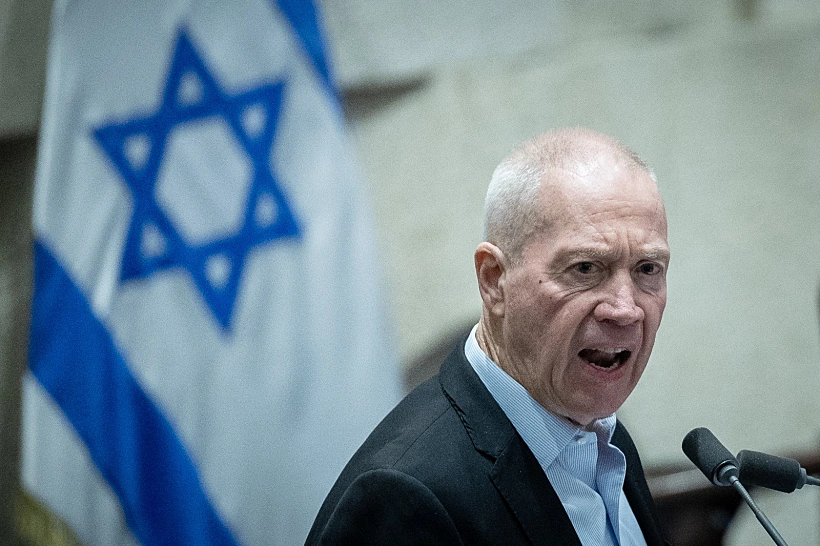 שר הביטחון יואב גלנט