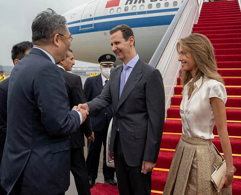 אסד אחרי הנחיתה בסין