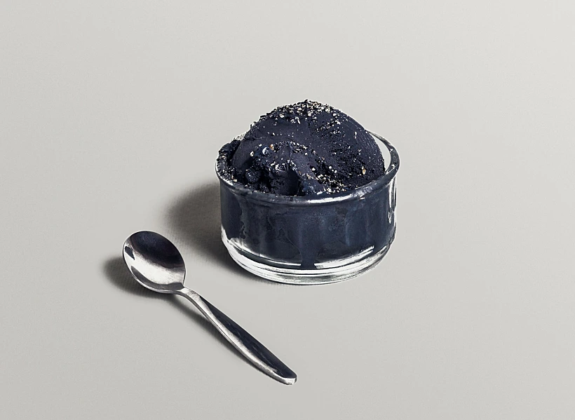 גלידת שומשום שחור, מנטנטן