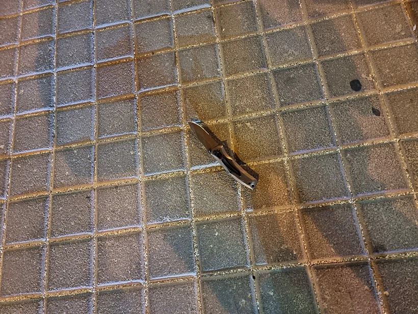 הסכין של המחבל