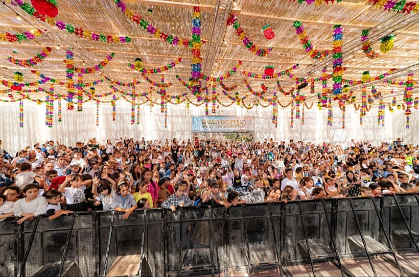 הסוכה הגדולה בעולם: סוכת ראש העיר