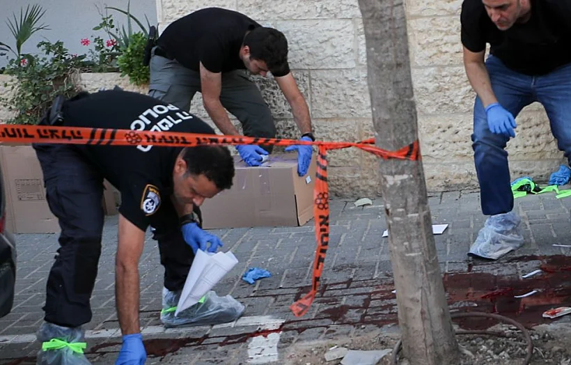 זירת הרצח בפסגת זאב