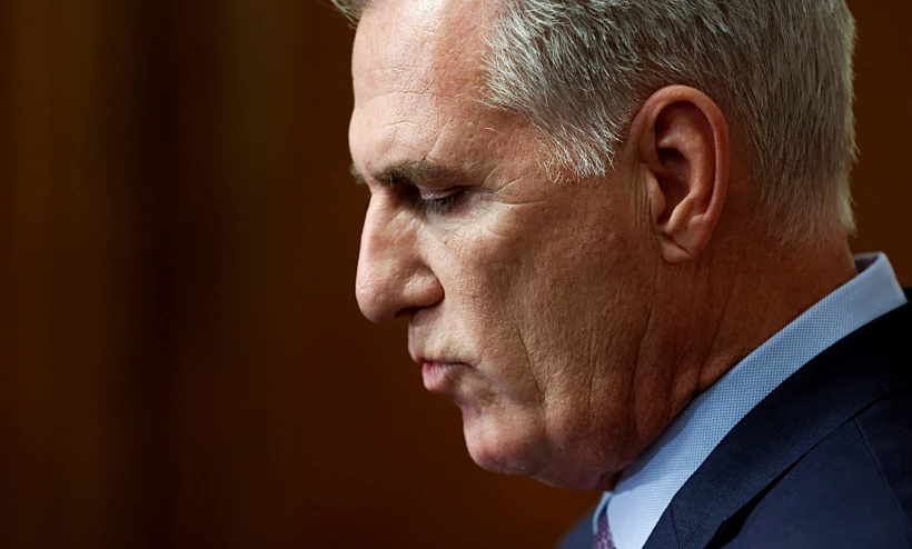 יו"ר בית הנבחרים המודח קווין מקארתי