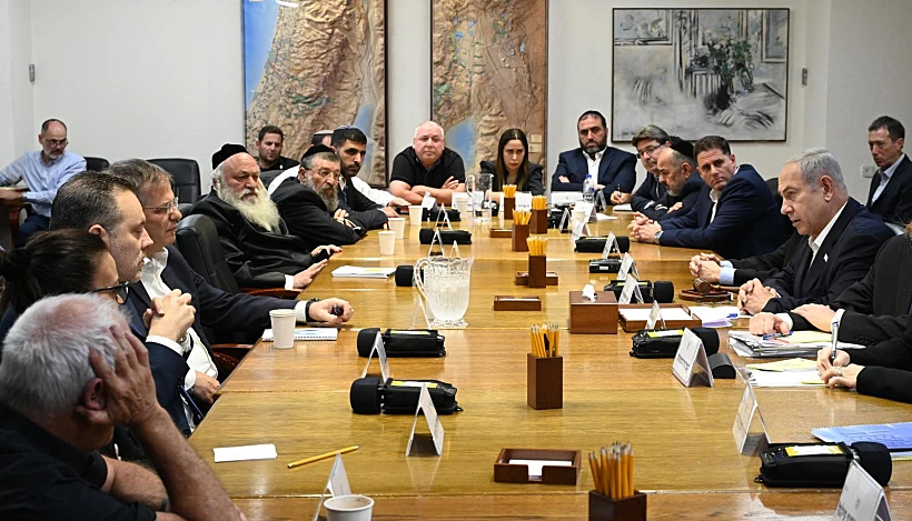 ישיבת הקבינט בקריה