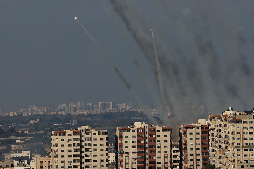 חרבות ברזל רקטות שנורו מעזה לעבר ישראל