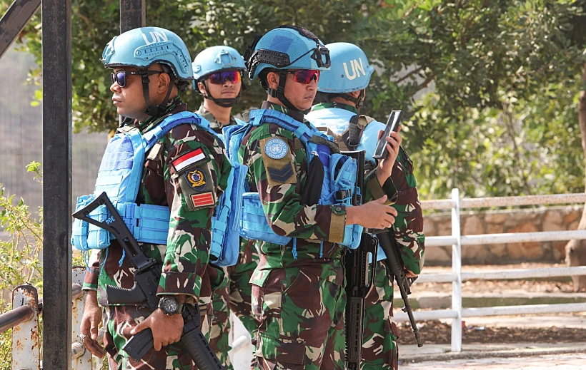 חרבות ברזל כוחות יוניפי"ל באל-ח'יאם, דרום לבנון