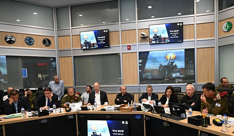 הקבינט מתכנס בקריה