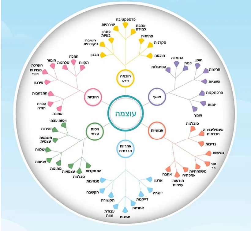 מניפת החוזקות של עוצמה
