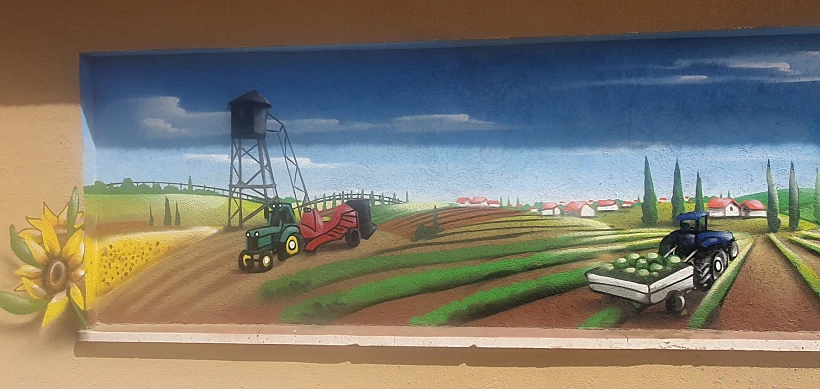 מיגונית חקלאית בעוטף עזה