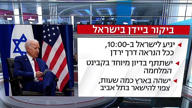 ביקור ביידן בישראל